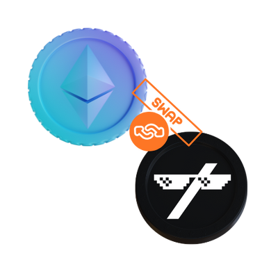 4. Swap your $ETH for $GROK